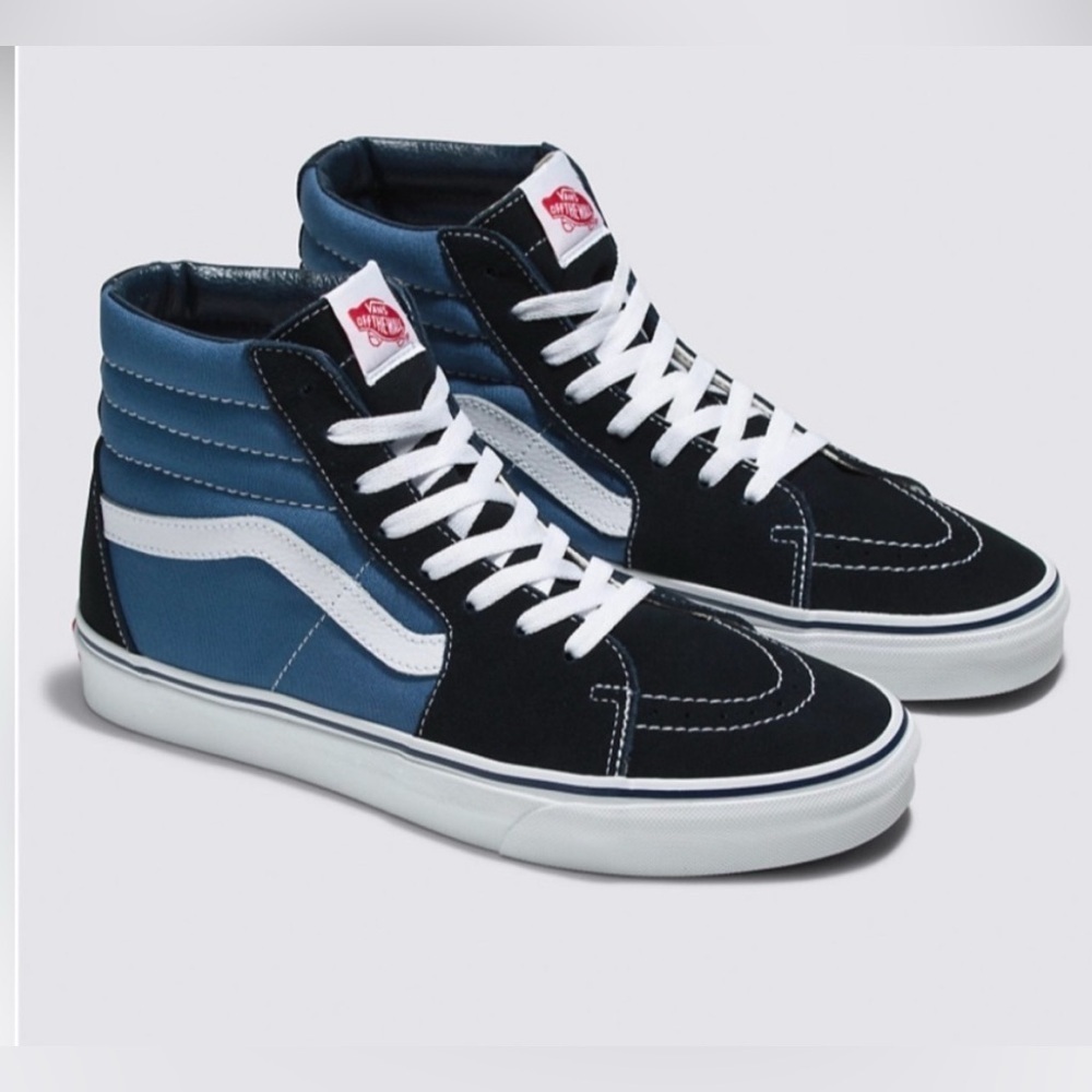 Vans SK8-HI unisex women’s 8.5 and men’s 7.0 great condition Super clean!!! - Picture 3 of 10